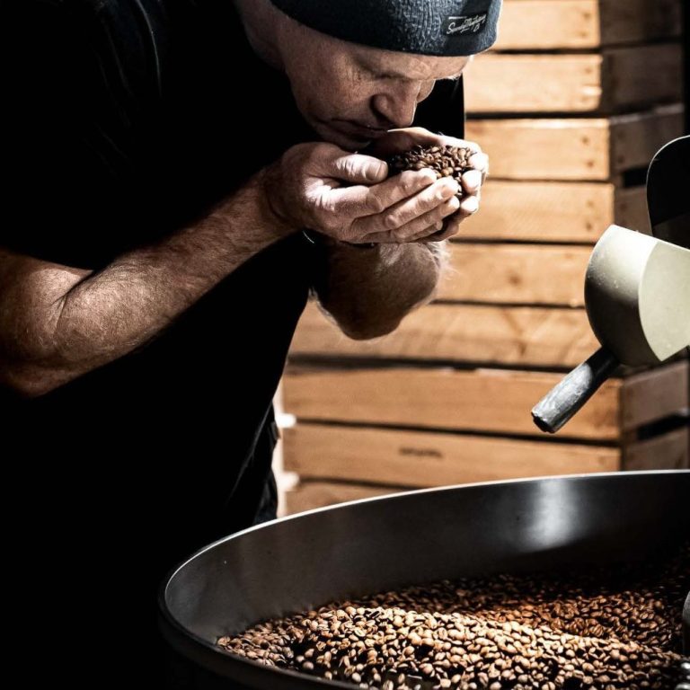 Tasting in der Kaffeerösterei Sylt